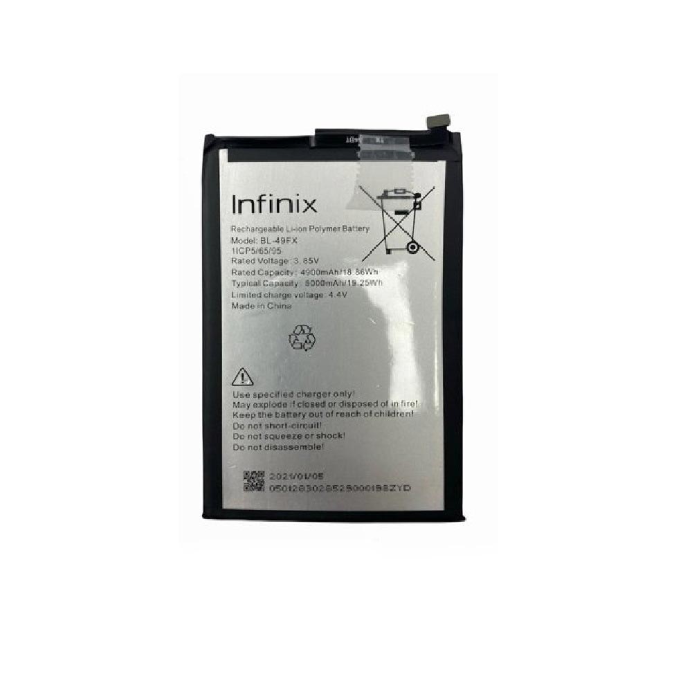 Fixist Infinix Hot 8 Lite ile Uyumlu İthal Pil BL49FX